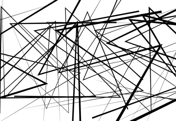 Едді Кутові Лінії Абстрактне Векторне Мистецтво Абстрактний Зигзаг Хрестоподібний Хвилястий — стоковий вектор