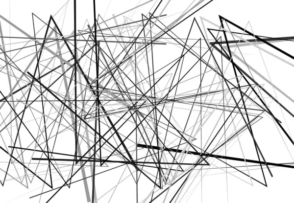 Rand Hoekige Lijnen Abstracte Vectorkunst Abstract Zig Zag Criss Cross — Stockvector