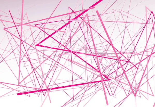 Lignes Anguleuses Art Vectoriel Abstrait Résumé Zig Zag Lignes Croisées — Image vectorielle
