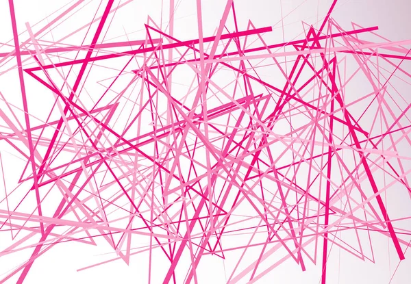 Lignes Anguleuses Art Vectoriel Abstrait Résumé Zig Zag Lignes Croisées — Image vectorielle