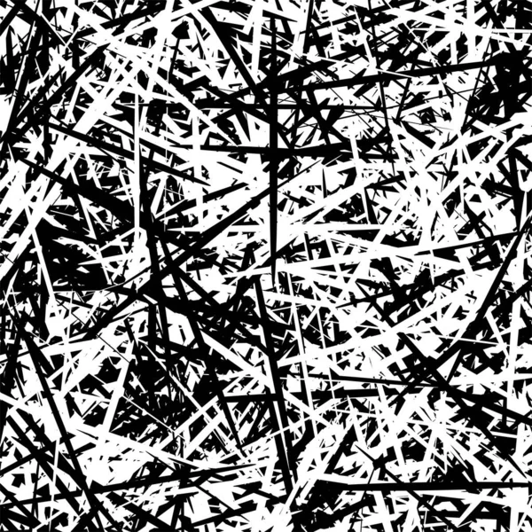 Mezcla Caótica Líneas Entrelazadas Que Cruzan Líneas Aleatorias Textura Abstracta — Archivo Imágenes Vectoriales