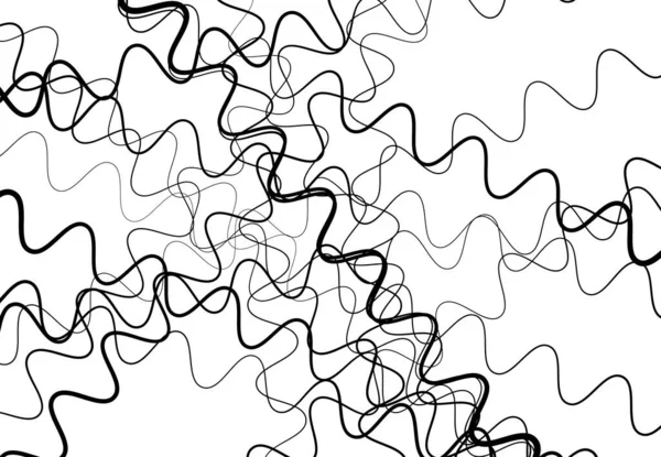 Squiggly Squiggle Golvend Golvende Willekeurige Lijnen Abstracte Achtergrond Textuur Patroon — Stockvector