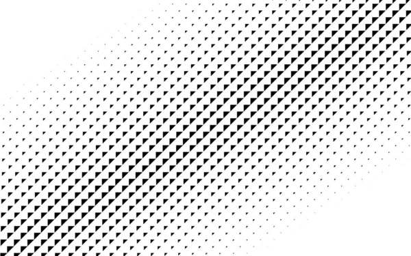 Driehoeken Halve Toon Vector Illustratie Driehoek Geometrische Achtergrond Textuur Patroon — Stockvector