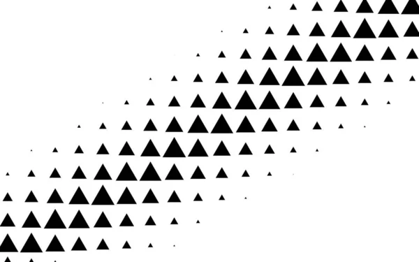 三角形のハーフトーンベクトルイラスト 三角形の幾何学的背景テクスチャとパターン — ストックベクタ