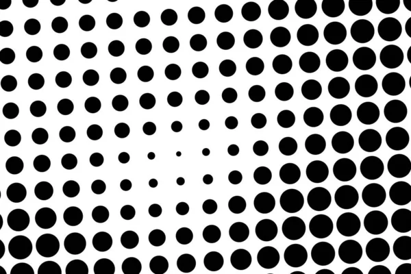 Circle Halftone Screentone Vektor Illustrationen Punkte Punkte Flecken Vektor Illustration — Stockvektor