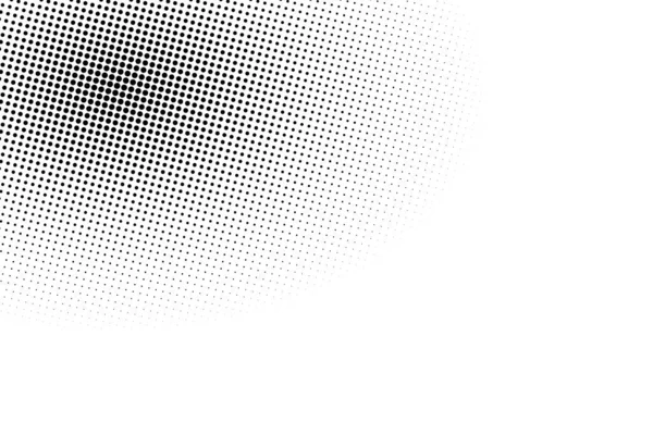 Circle Halftone Screentone Vektor Illustrationen Punkte Punkte Flecken Vektor Illustration — Stockvektor