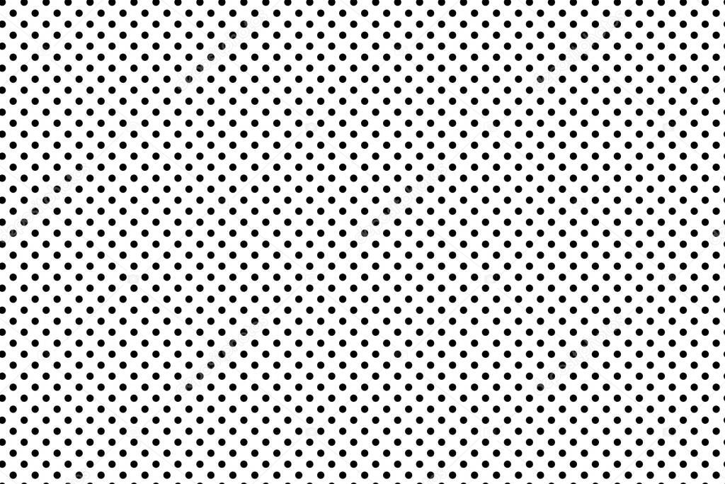 Dots, dotted circles background pattern and texture. Polka dots, speckles, spotted editable vector illustration