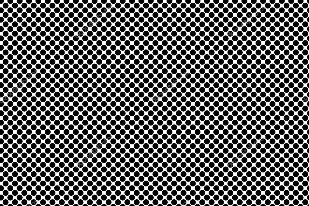 Dots, dotted circles background pattern and texture. Polka dots, speckles, spotted editable vector illustration