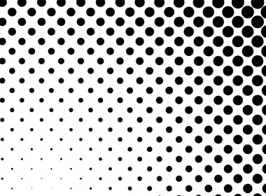 Çember yarım ton, ekran vektör çizimleri. Noktalı, noktalı, benekli vektör çizimi