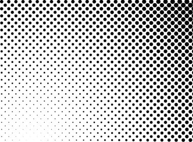 Çember yarım ton, ekran vektör çizimleri. Noktalı, noktalı, benekli vektör çizimi