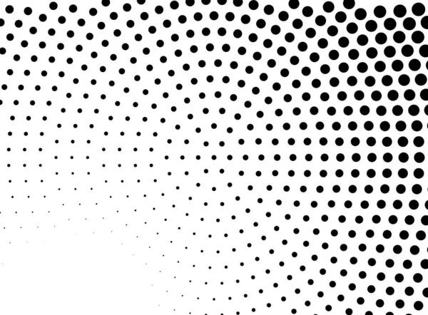 Circle Halftone Screentone Vektor Illustrationen Punkte Punkte Flecken Vektor Illustration — Stockvektor