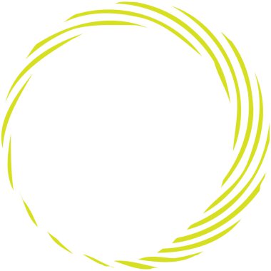 Dairesel sarmal, girdap, dönme tasarım elementi. Eş merkezli, radyal ve yayılan çizgiler dönüş, girdap ve eğri büğrü