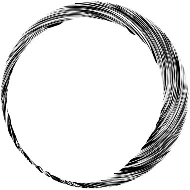 Dairesel sarmal, girdap, dönme tasarım elementi. Eş merkezli, radyal ve yayılan çizgiler dönüş, girdap ve eğri büğrü