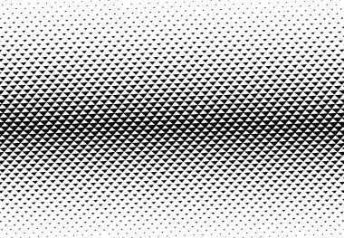 Yarım tonlu üçgen vektör çizimi. Üçgen geometrik arkaplan dokusu ve deseni