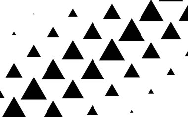Yarım tonlu üçgen vektör çizimi. Üçgen geometrik arkaplan dokusu ve deseni
