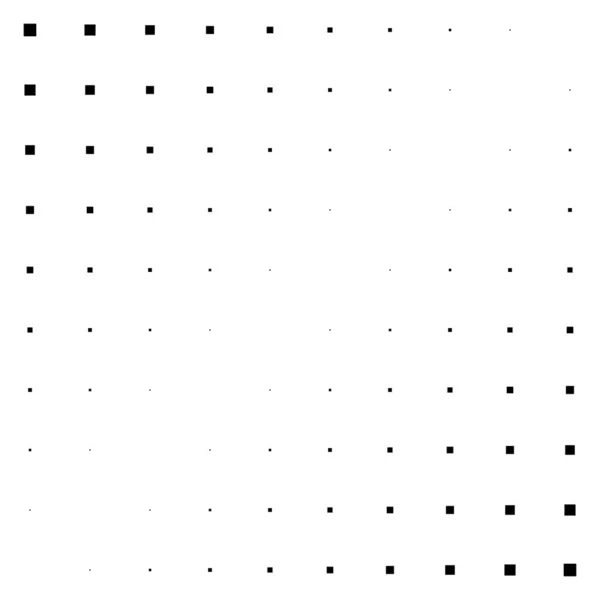 Čtverce Půltón Geometrické Pozadí Vzor Textury Vektorové Ilustrace — Stockový vektor