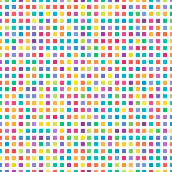 Simple Plain Colorful Squares Repeable Seamless Background Pattern Квадраты Клетчатые — стоковый вектор