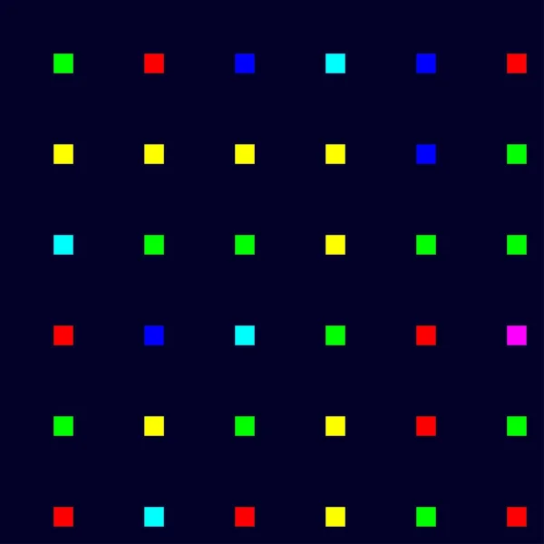 Απλό Απλό Πολύχρωμο Τετράγωνα Repeatable Αδιάλειπτη Φόντο Μοτίβο Τετράγωνα Καρό — Διανυσματικό Αρχείο