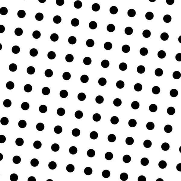 Polka Dott角圆形半色调 尖角矢量插图 斑点矢量图解 — 图库矢量图片