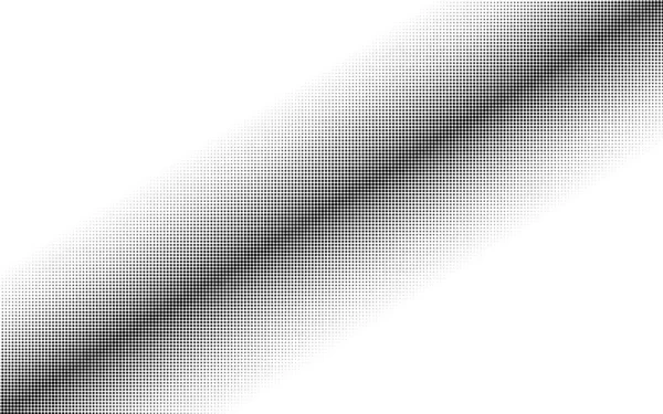 Diagonala Sneda Cirklar Prickar Halv Vektor Illustration Halvton Bakgrund Mönster — Stock vektor