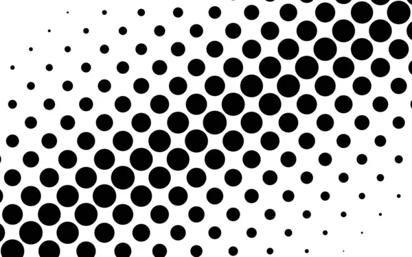 Diagonale Cercles Obliques Points Illustration Vectorielle Demi Teinte Fond Demi — Image vectorielle