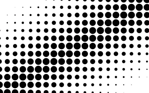 Diagonal Oblique Circles Dots Halftone Vector Illustration Halftone Background Pattern — Stock Vector