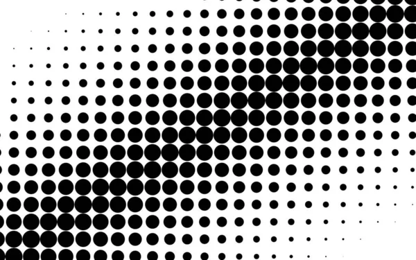 Cerchi Diagonali Obliqui Puntini Semitono Vettoriale Illustrazione Mezzatinta Sfondo Modello — Vettoriale Stock