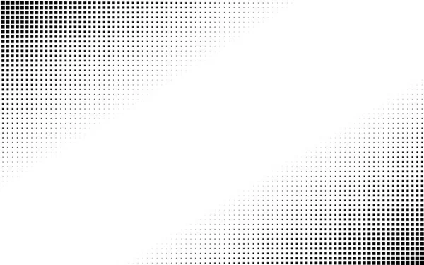 Vierkanten Halftoon Geometrische Achtergrond Patroon Textuur Vector Illustratie — Stockvector