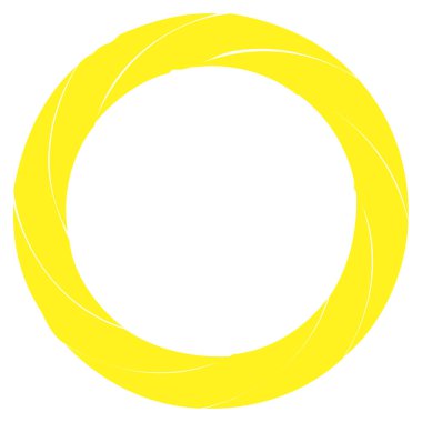 Dairesel sarmal, girdap, dönme tasarım elementi. Eş merkezli, radyal ve yayılan çizgiler dönüş, girdap ve eğri büğrü