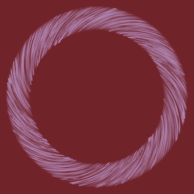 Dairesel sarmal, girdap, dönme tasarım elementi. Eş merkezli, radyal ve yayılan çizgiler dönüş, girdap ve eğri büğrü