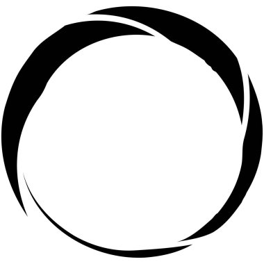 Dairesel sarmal, girdap, dönme tasarım elementi. Eş merkezli, radyal ve yayılan çizgiler dönüş, girdap ve eğri büğrü