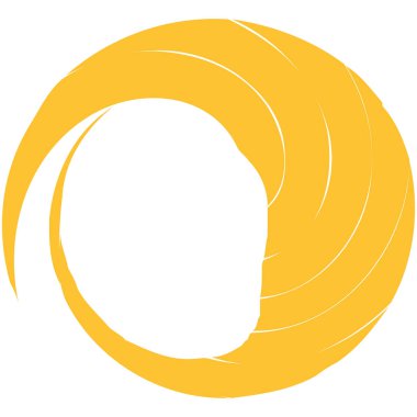 Dairesel sarmal, girdap, dönme tasarım elementi. Eş merkezli, radyal ve yayılan çizgiler dönüş, girdap ve eğri büğrü