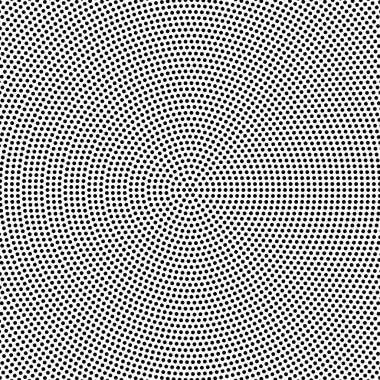 Rastgele daireler, noktalar yarım ton (yarım ton) elementi sarmal, dairesel veya radyal tarzda. Döndürmedeki, döndürmedeki, döndürmedeki vektör resimlemedeki noktalar