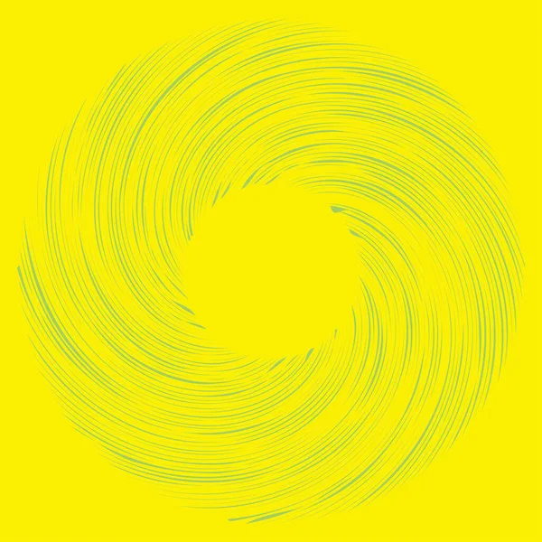 Espiral Circular Remolino Elemento Diseño Giro Explosión Concéntrica Radial Irradiante — Vector de stock