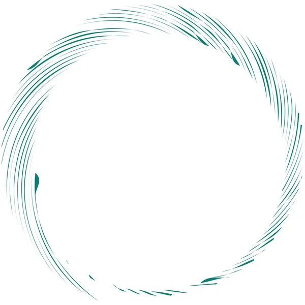 Espiral Circular Remolino Elemento Diseño Giro Explosión Concéntrica Radial Irradiante — Vector de stock