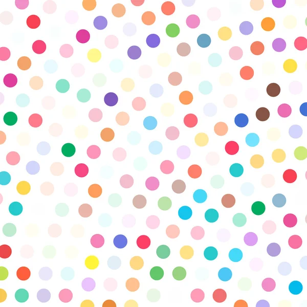 Random Colourful Circles Dots Halftone Half Tone Element Spiral Circular — Stock Vector