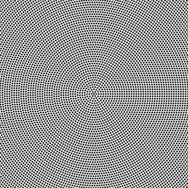 Sarmal, dairesel ve dairesel şekillerde rastgele kareler. Kare kalıpları, arka plan. Döndür, döndür, döndür. Vektör illüstrasyonu