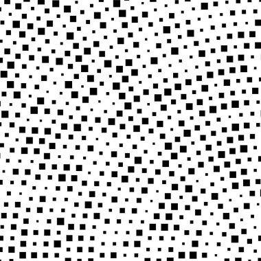 Sarmal, dairesel ve dairesel şekillerde rastgele kareler. Kare kalıpları, arka plan. Döndür, döndür, döndür. Vektör illüstrasyonu