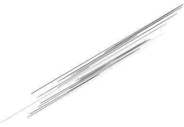 Oblique, çapraz eğimli çizgiler. Rastgele karala, kabataslak çizgiler ve çizgiler vektörü