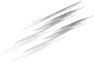 Oblique, çapraz eğimli çizgiler. Rastgele karala, kabataslak çizgiler ve çizgiler vektörü