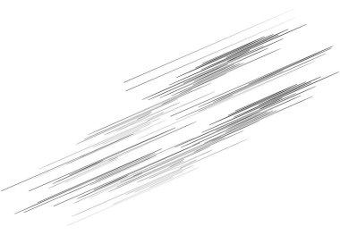 Oblique, çapraz eğimli çizgiler. Rastgele karala, kabataslak çizgiler ve çizgiler vektörü