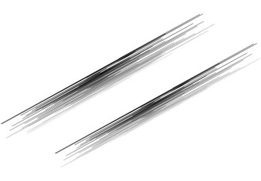 Oblique, çapraz eğimli çizgiler. Rastgele karala, kabataslak çizgiler ve çizgiler vektörü