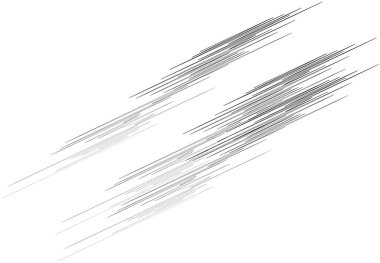 Oblique, çapraz eğimli çizgiler. Rastgele karala, kabataslak çizgiler ve çizgiler vektörü