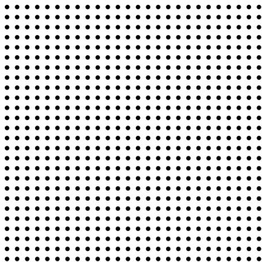 Çember yarım ton, ekran vektör çizimleri. Noktalı, noktalı, benekli vektör çizimi