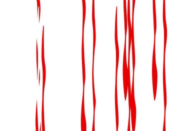 Korku için akan kan, gerilim, şiddet konsepti vektör çizimi