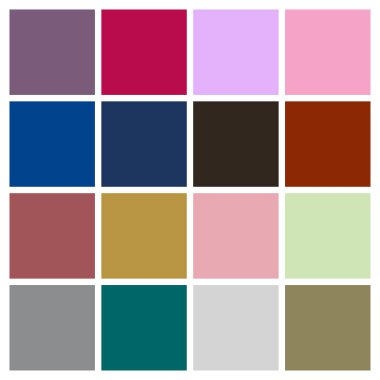 Renkli Kareler vektör çizimi. Kare tasarım ögesi, kare desen. Bloklar resimleme