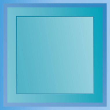 Renkli kesişen kareler, Blok vektör çizimi. Renk kareleri yığını