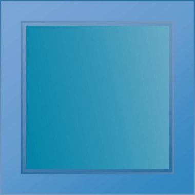 Renkli kesişen kareler, Blok vektör çizimi. Renk kareleri yığını