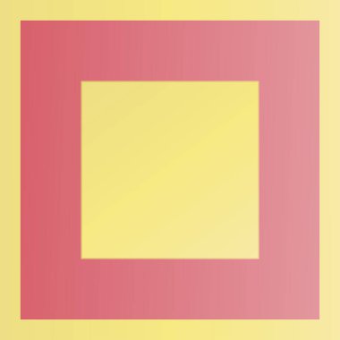 Renkli kesişen kareler, Blok vektör çizimi. Renk kareleri yığını