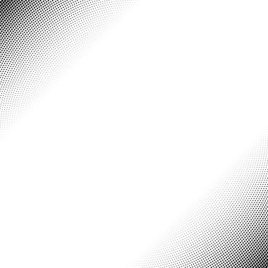 Çember yarım ton, ekran vektör çizimleri. Noktalı, noktalı, benekli vektör çizimi